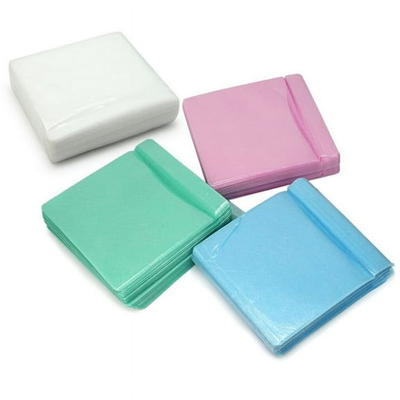 VOPPV 100-Capacity CD/DVD Storage Sleeves, 100 Total Count