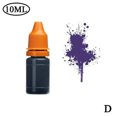 VOPPV 10ml/Bottle Refill Ink For Photosensitive Seal Stamp 2021 New Stamping Oil A0Q6