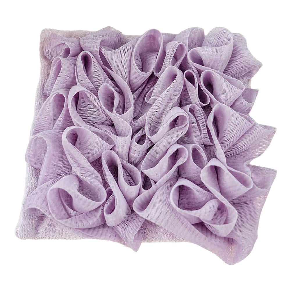 VOPPV 2-in-1 Bath Loofah Sponge with Drawstring Shower washcloth Women Set For A0C5 - Walmart.com