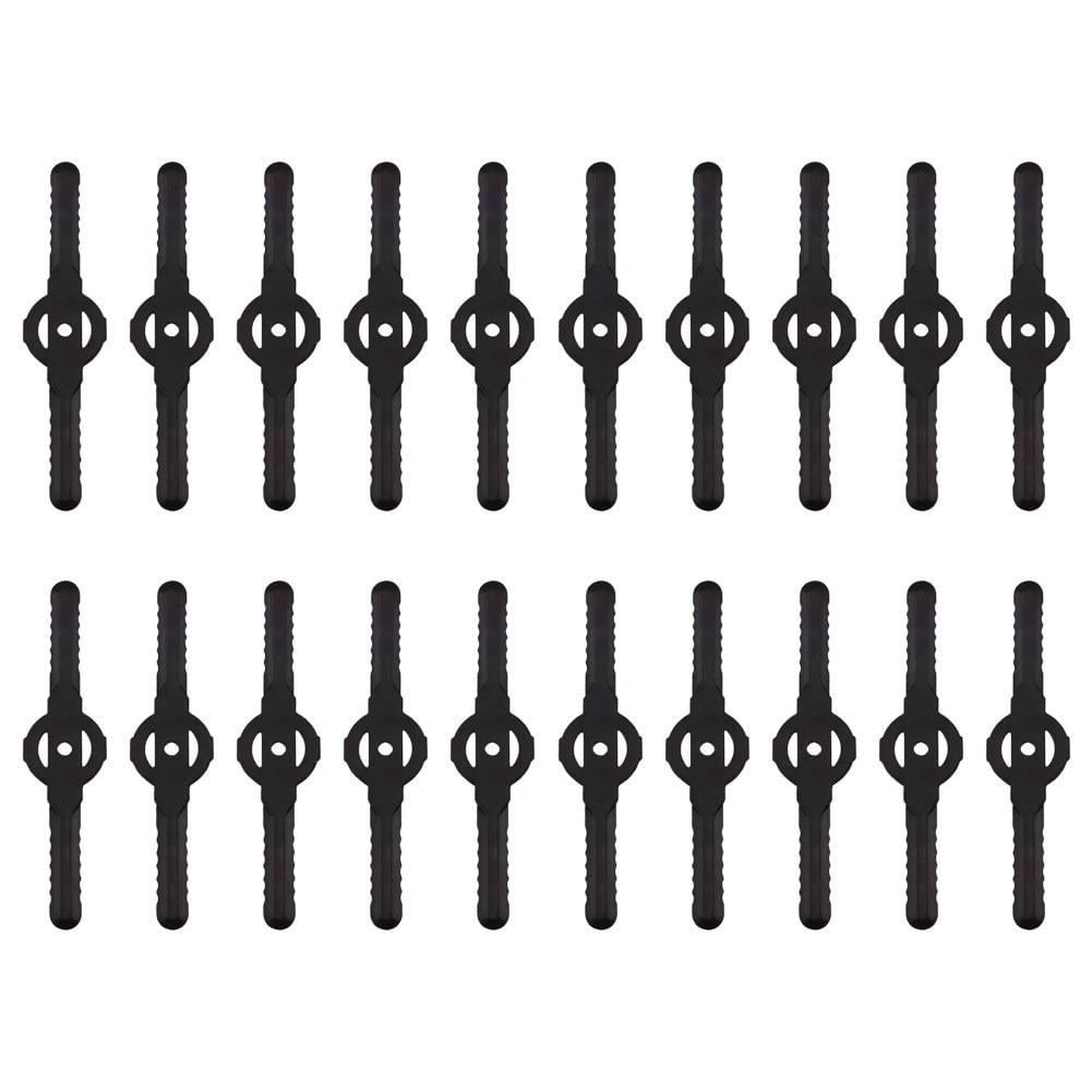 VOPPV 20 Pieces Grass Trimmer Head Replacement,Plastic Cutter Blades