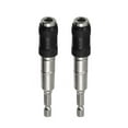 VOPPV 2Pcs 1/4in Shank Impact Pivoting Drill Bit Tip Holder