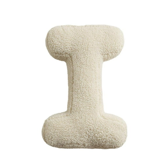 Lttoisl® Letter Pillow English Letters Pillow Soft Initial Throw Cushion Decorative Alphabet Letter Pillows Cozy 26 English Letters Throw Pillow for Living Room Sofa Couch Bed Car Decoration N5E8