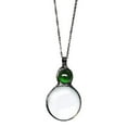 thumbnail image 1 of VOPPV Magnifying Glass Necklace Gift,Magnifying Pendant Necklace 10X Reading Magnifier Chain for Elderly Library Reading Craft Needlework S7Z6, 1 of 6