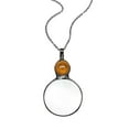 thumbnail image 1 of VOPPV Magnifying Glass Pendant, 10X Magnifiers Necklace Magnification Lens Pendant Ladies Magnifying Glass Necklace Reading Magnifier Pendants F9R7, 1 of 8