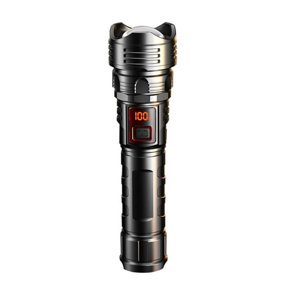 VOPPV Rechargeable LED Flashlight Tactical Police Super Bright Torch Zoomable Hot C6M7
