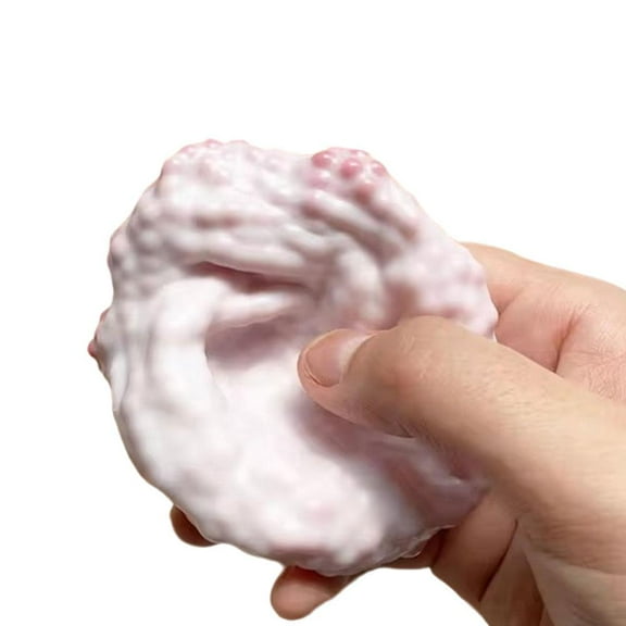 VOPPV White Ball Pinching Joy Decompression Ball X7Z8