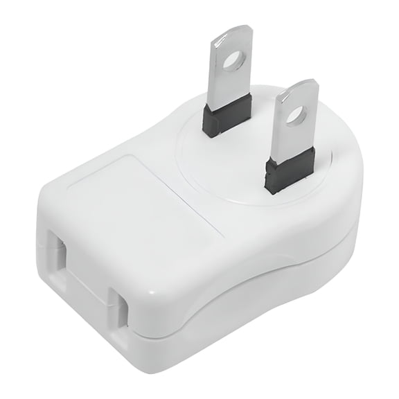 VORALYN 2026 New 15A 125V White 90 Degree Angled Electrical Outlet for Home,Office,Electrical Installation,Power Connections,Wall Outlets,Space-Saving,Wiring,Appliance Use
