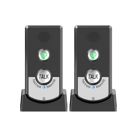 VORALYN 2026 New 2 Pack Wireless Intercoms for Home, Voice Bidirectional Communication, Ultra Long Distance Portable Wireless Interphone, Elderly Caller Room to Room, Two Way Ringtone Call