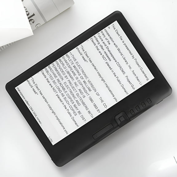 VORALYN 2026 New 7" Portable E-Book Reader,8Gb Memory,Built-In Lithium Battery,Long Endurance Time,Compact Size for Travel,Study,Office,Home,Outdoor Reading