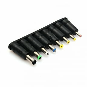VORALYN 2026 New 8Pcs Universal Pc Notebook Laptop Ac Dc Power Charger Adapter Tips Connector for Home,Office,Travel,School