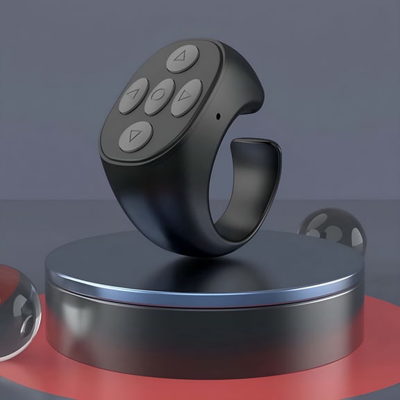 VORALYN 2026 New Fingertip Wireless Remote Control, Fingertip Remote Control, Video Remote Control App Page Turner, Scrolling Rings Rechargeable Camera Remote for Phones Tablets