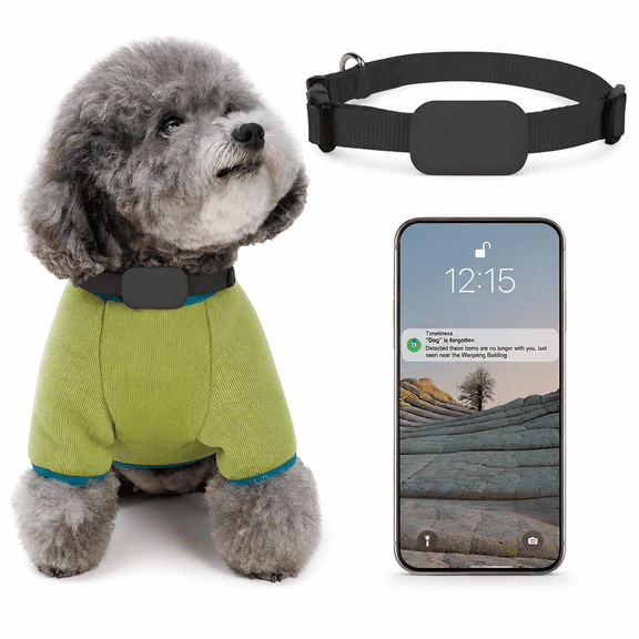 VORALYN 2026 New Pet Gps Tracker,No Monthly Fee,Real-Time Tracking Collar Device,App Control for Dogs and Pet Activity Monitor for Dogs,Cats,Pets,Outdoor,Home
