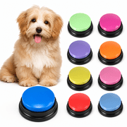 VORALYN 2026 New Recordable Dog Buttons Dog Gifts,Dog Buttons for Communication Pet Training Buzzer,30 Second Record&Playback Dog Talking Button-1Pcs