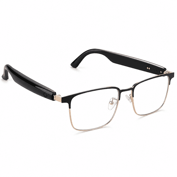 VORALYN 2026 New Smart Glasses for Photos & Calls  Hands-Free Camera, Music, Ai Voice Control, Noise Cancelling  Compatible Iphone/Android