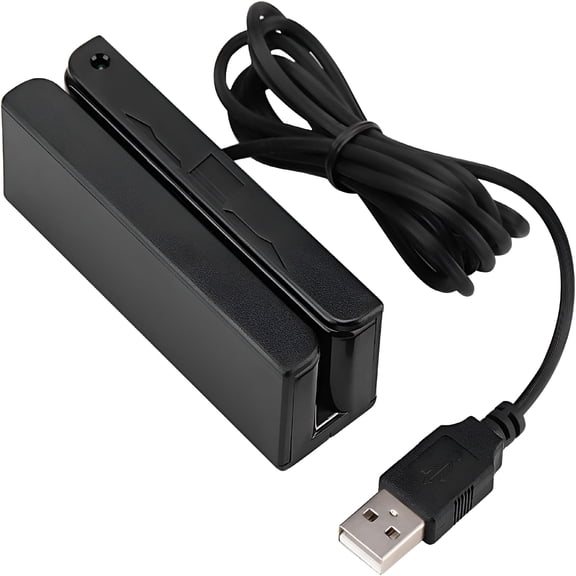 VORALYN 2026 New Usb Swipe Magnetic Credit Card Reader 3 Tracks Mini Smart Card Reader,For Payment Processing,Business Transactions,Point of Sale,Mobile Payments,Retail,Office Use