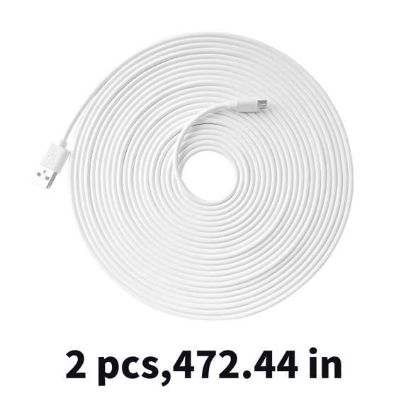 VORALYN 2Pcs Extension Cord Multi-Length Extension Cords for Outdoor Use,Stable Power Extension for Large Spaces,39ft