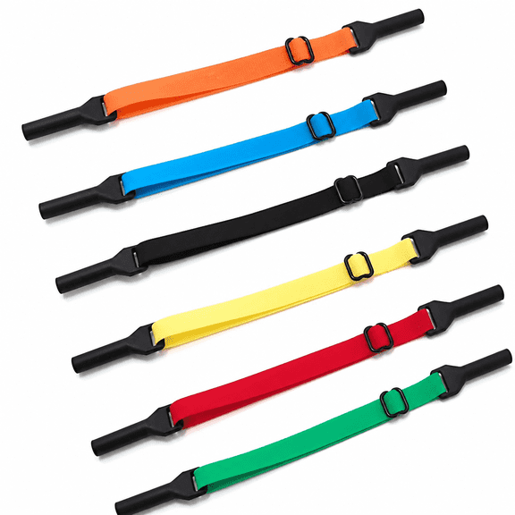 VORALYN 6 Pcs Sports Glasses Strap, Anti-Slip Adjustable Sunglass Straps, Eyewear Retainer Cord, Soft Durable Band for Running, Outdoor, Sport, Men, Kids Glasses, Reading, Water Activities