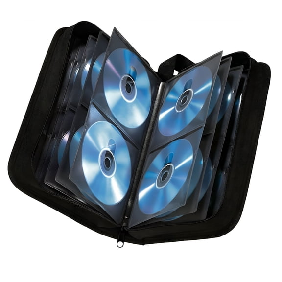 VORALYN 80 Pages Record Album Sleeve CD DVD Blu-ray Disc Carry Case Holder Storage Bag