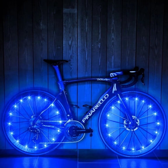 VORALYN Bike Lights Easy to Install Wheel Lights Firm Luces Para Bicicleta,Style 7