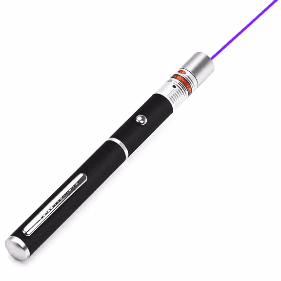 VORALYN Blue Violet Laser Pointer Pen, 532nm Focus Torch, Battery Powered Laser Pointer for Pet Play, Teaching, Presentations and Fluorescence Detection