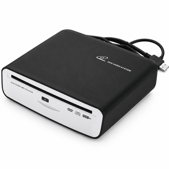 VORALYN Car External Universal CD Player USB External Car Slot-Load CD Player Compatible with Android Navigation (Android Version 4.4 and Above)/PC/TV-Plug and Play