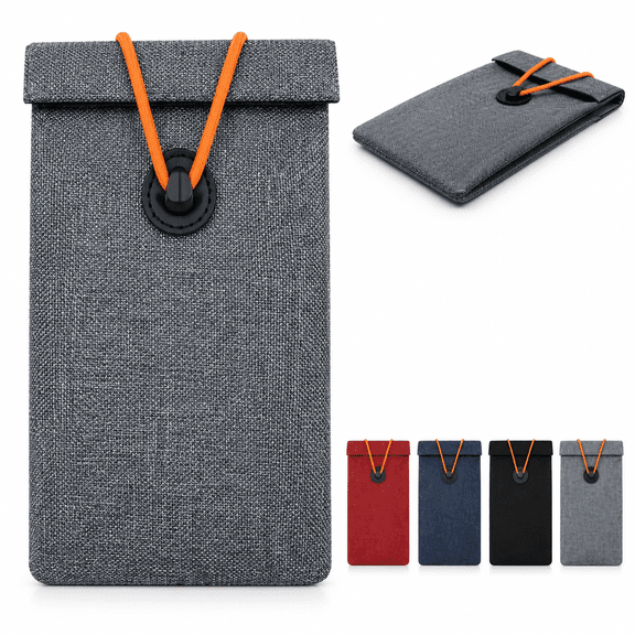 VORALYN Cell Phone Anti-Tracking Anti-Gps Rfid Signal Blocker Pouch Case Bag,Fits All Smartphones Anti Shield Sleeve Pouch Cover Fabric Bags,For Phones Car Key Signal Data Blocking