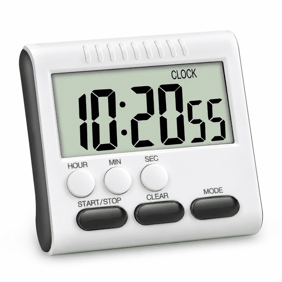 VORALYN Digital Kitchen Timer, Magnetic Count Up Count Down Cooking Timer with Large Display Big Digits Loud Alarm Digital Kitchen Timer