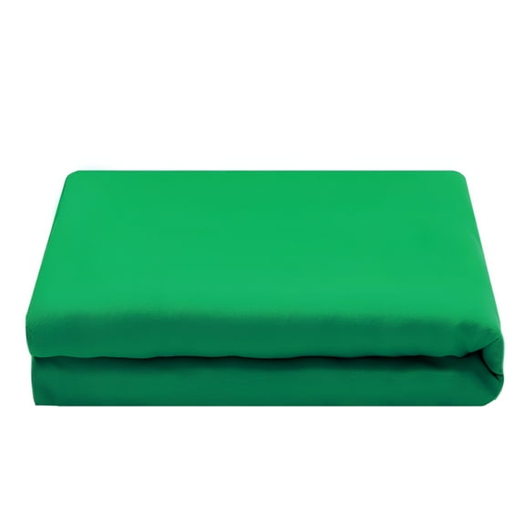 VORALYN Green Screen Backdrop, 5 x 3.3 ft Photography Chroma Key Greenscreen Background Sheet for Background Removal, Photo Video Studio, Live Streaming, Video Recording (Backdrop only)