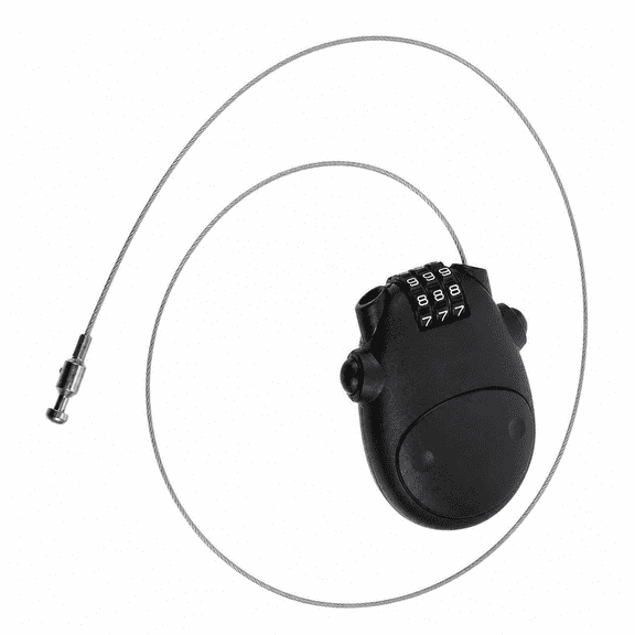 VORALYN Portable Retractable Steel Wire Lock For Stroller And Bikes Lightweight Adjustable, And Extendable Cable Lock For Multi-Use Security