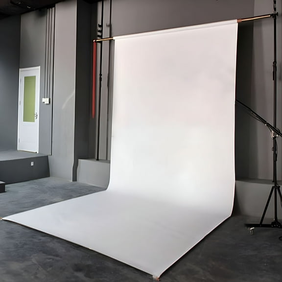 VORALYN Pure White Vinyl Photography Backdrop Cloth Studio Photo Background Props 3*5ft