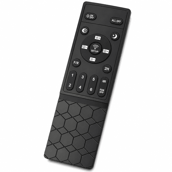 VORALYN Replacement Remote Control for Ceiling Fan with Lights,Compatible with Cfl02 Cfl04 Cfl05 Cfl06 Cf07 Cf08 Cfl09 Cfl10 Cfl11 Cfl12,For Daily Fan and Light Operation,Simple Pairing Required