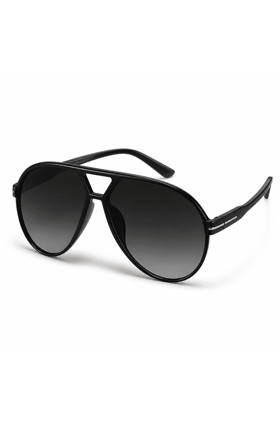 Retro Aviator Sunglasses for Women Men Oversized Classic 70S Vintage Trendy Tangle Free Square Aviators Sun Glasses Sunglasses Aviator