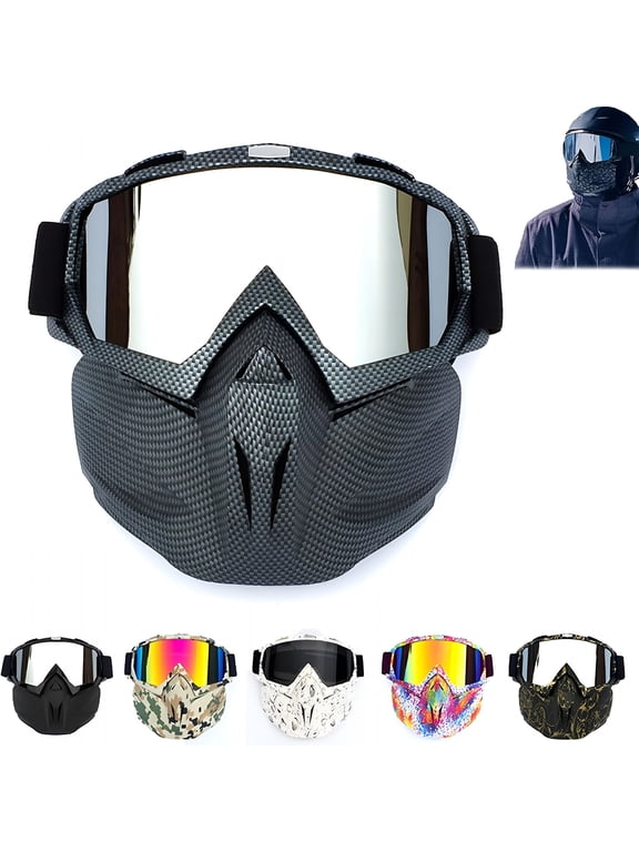 Snow Ninja Mask,Snow Ninja Mask Goggles,Cold Weather Goggles,Ski Mask with GogglesOutdoor Mask Anti Fog