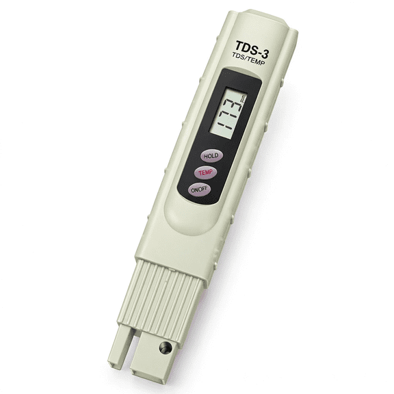 VORALYN TDS-3 Handheld TDS Meter with Carrying Case, 0-999 ppm TDS Measurement Range, 1 ppm Resolution, 5% Readout Accuracy