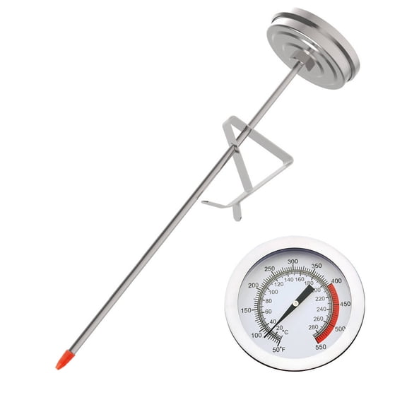VORALYN Temperature Gauge Convenient Long Design Indoor Thermometer Precise Oil Temperature Measurement Thermapen Instant Read Thermometer
