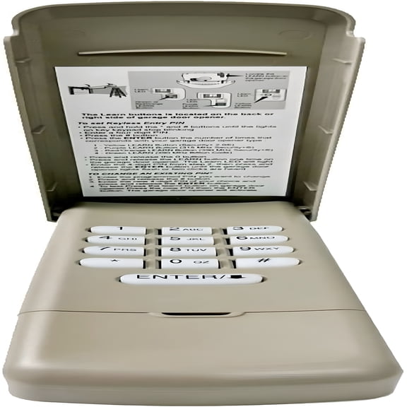 VORALYN Universal Garage Door Opener Keypad for Liftmaster,Chamberlain,Craftsman Openers Produced Since 1993,Wireless Keypad Keyless Entry,Safe Security+2.0