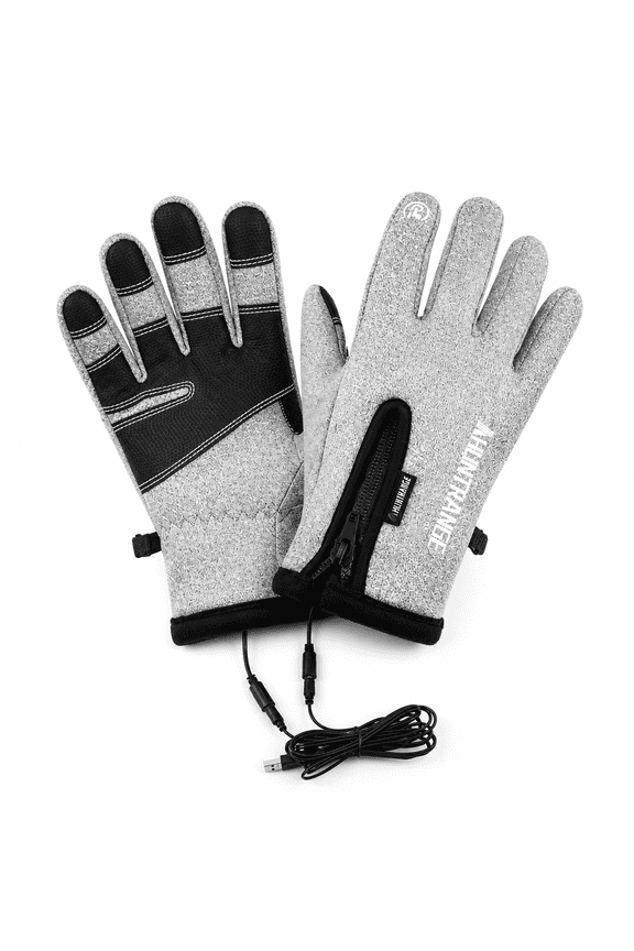 Winter Heated Gloves for Women and Men, USB Heated Warm, Touch Screen, suitable for Cycling Hiking Hunting
