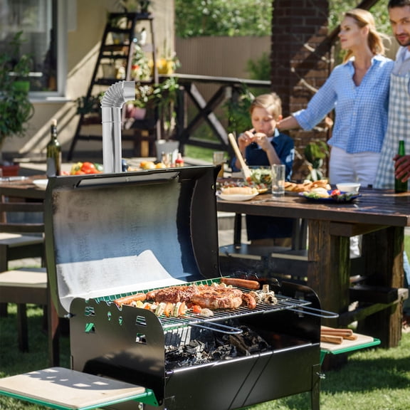 VORCOOL 1Set Stainless Steel Tent Chimney Pipe Extension for Camping Stove Flue Exhaust