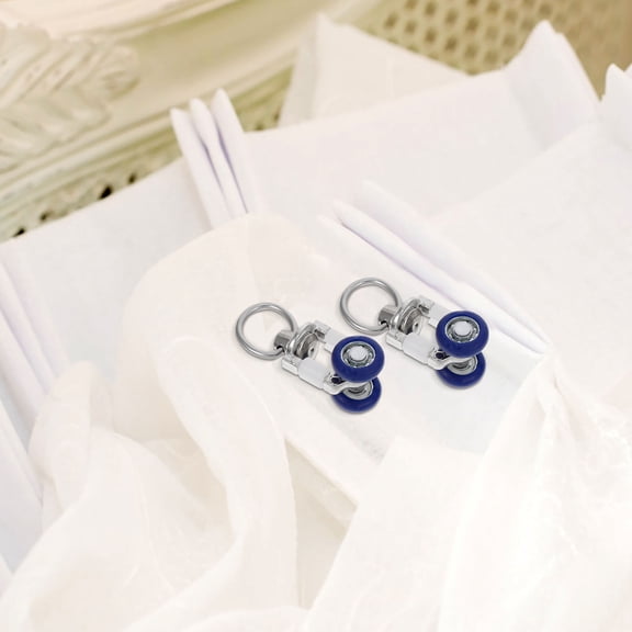 VORCOOL 10Pcs Curtain Track Runners with Smooth Rollers Quiet Pulley System for Home