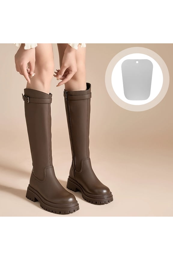 12Pcs Sturdy Plastic Boot Holders for Tall Boots Prevent Sagging White