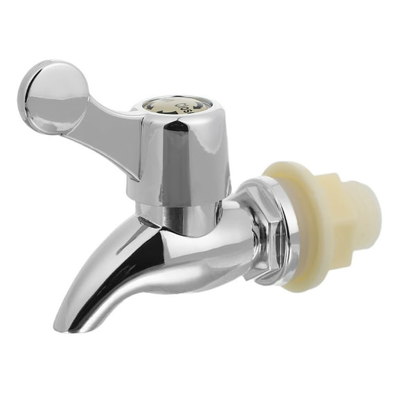 VORCOOL Beverage Jug Faucet For Water Bottle Spigot Silver 1Pack