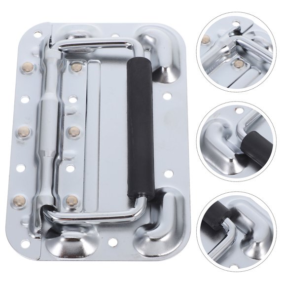 VORCOOL Heavy Duty Silver Spring Handle for Chest Cabinet Aviation Case Use