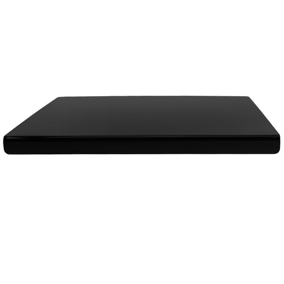 VORCOOL Clear Countertop Cutting Board Acrylic Black 1Pcs Non-Slip Sleek Design