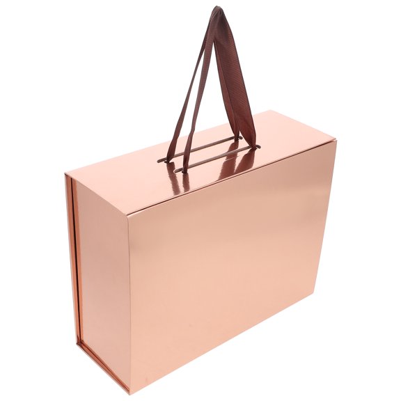 VORCOOL Empty Boxes Box Rose Gold Paper 1Pack