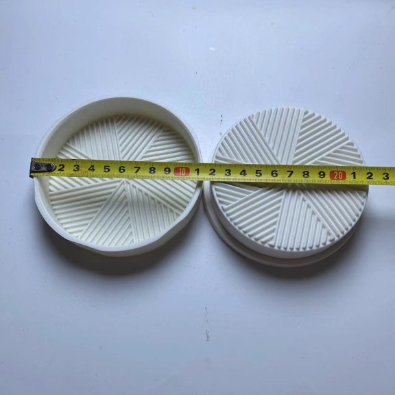 VORCOOL Manual Grain Mill Grinder White Plastic Tray for Rice Wheat Peeling and Milling