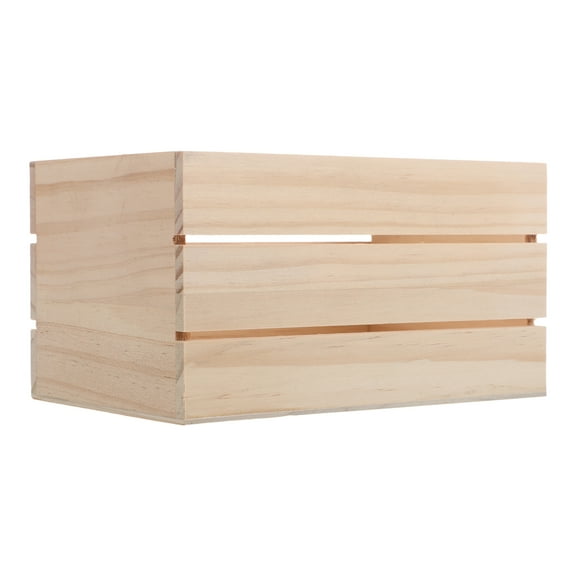 VORCOOL 1Set Small Wood Basket for Families Decorative Display Minimalist Style 4.9X3.5X2.8In