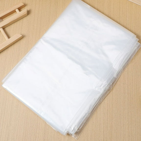 VORCOOL 2Pcs Mattress Protector Covers for Moving Transparent Plastic Storage Bags