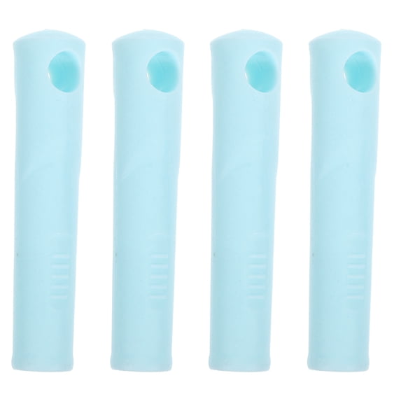 VORCOOL 4Pcs Broom Handle Replacement Blue Design Versatile Compatibility for Homeowners and Cleaners