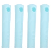 VORCOOL 4Pcs Broom Handle Replacement Blue Design Versatile Compatibility for Homeowners and Cleaners