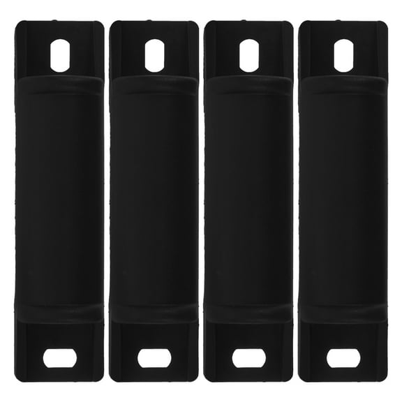 VORCOOL 4Pcs Black Chair Footrest Attachment Easy Install Office Chair Replacement Parts